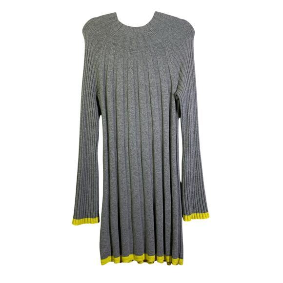 ANTHROPOLOGIE Dress Arsenau Knit Sweater Mini Wool Alpaca Blend Mock Neck - Picture 3 of 13